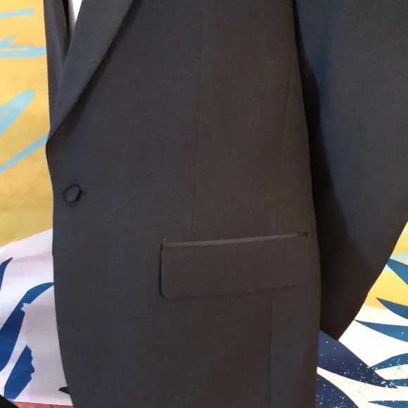 Adolfo Tuxedo Coat