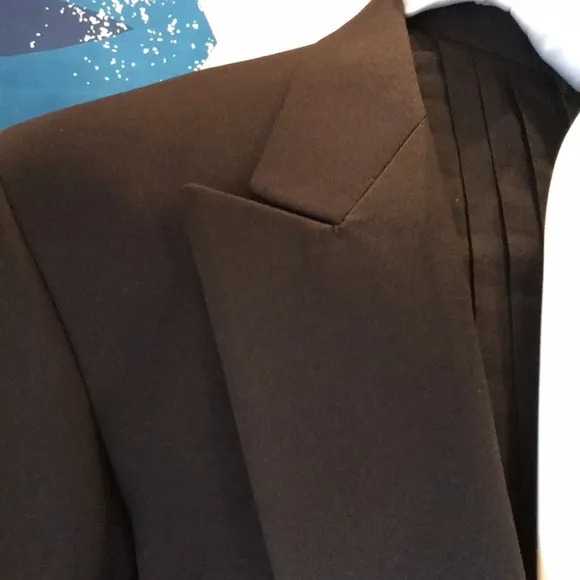 Adolfo Tuxedo Coat