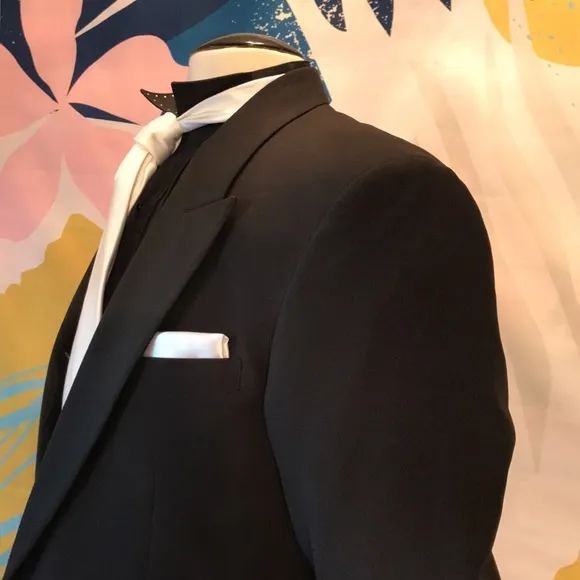 Adolfo Tuxedo Coat
