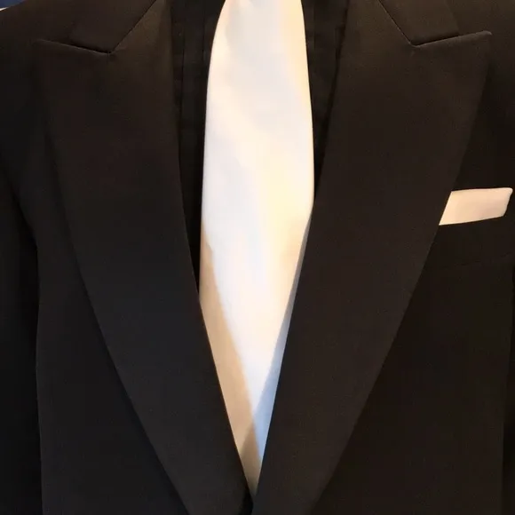 Adolfo Tuxedo Coat