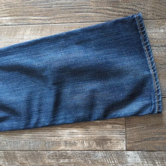 ADRIANO GOLDSCHMIED bootcut jeans style #HN1013-PUR med wash lowrise 25x35L tall