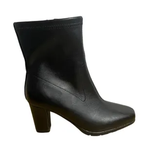Aerosoles Cinnamon Boot in Black Womens Size 6 Heeled Ankle Boots Side Zip