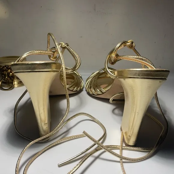 Aeyde shoes / NWT Aeyde daysi leather gold sandals / colors sz 40