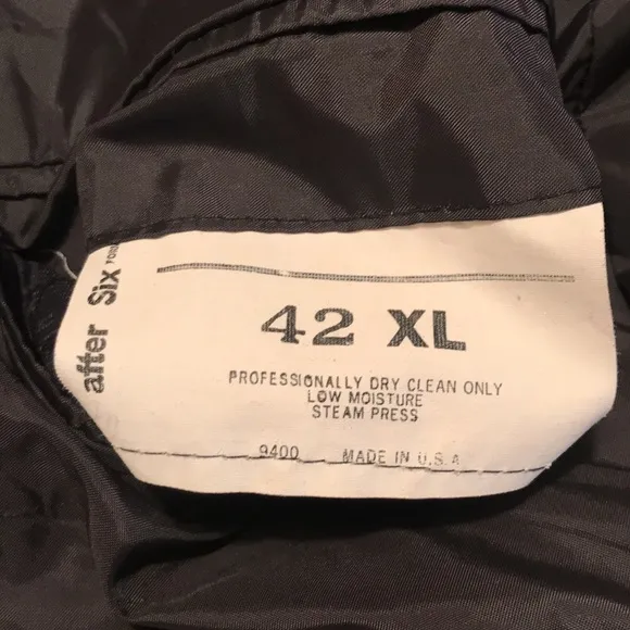 After Six Tuxedo Coat