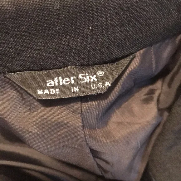 After Six Tuxedo Coat