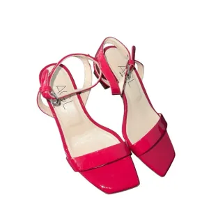AGL Angie Ankle Strap Red Patent Sandals Size 10