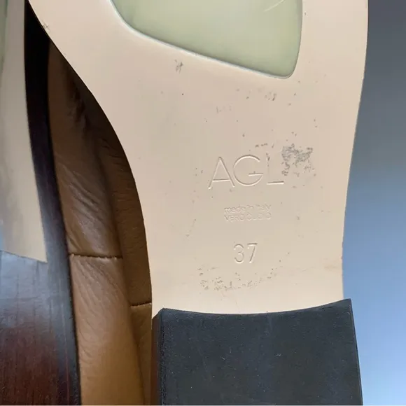 AGL Pointed Toe Ankle Boots Sz 37/ US 7