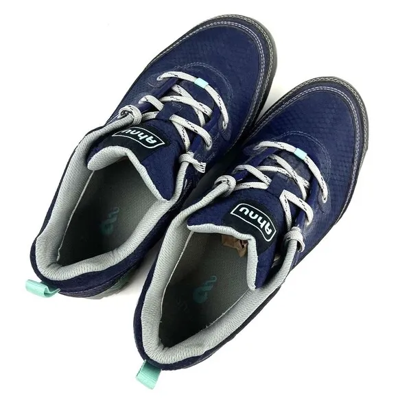 Ahnu Womens Sugarpine Waterproof Trail Hiking Shoes Majestic Blue Size 6.5