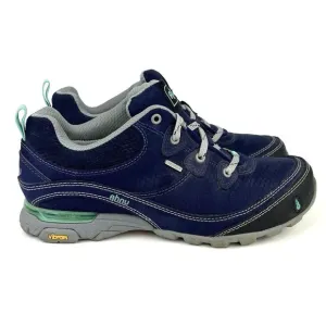 Ahnu Womens Sugarpine Waterproof Trail Hiking Shoes Majestic Blue Size 6.5