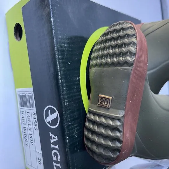 Aigle Unisex Lolly Pop Kaki 4-4.5