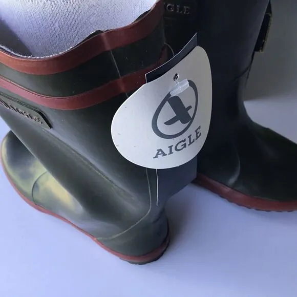 Aigle Unisex Lolly Pop Kaki 84555 Size 10.5