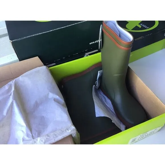 Aigle Unisex Lolly Pop Kaki 84555 Size 14.5