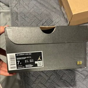 Air Jordan 1 Low GS Black Sneakers