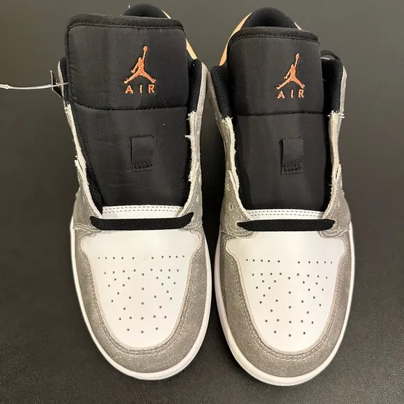 Air Jordan 1 Low SE - Black/Magic Ember/ White/Sundial (9M/10.5W)