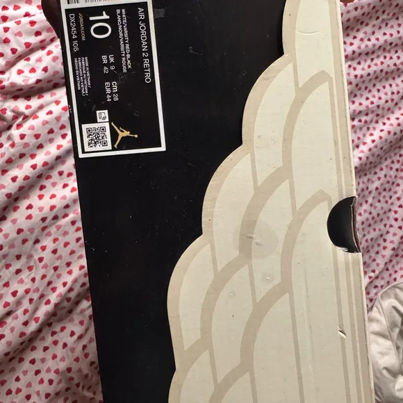 Air Jordan 2 Retro Sneakers - Black and Cream