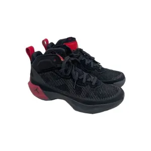 Air Jordan 37 Stunt Black Red Basketball Sneakers Shoes DD7421-007 Boys Youth 7Y