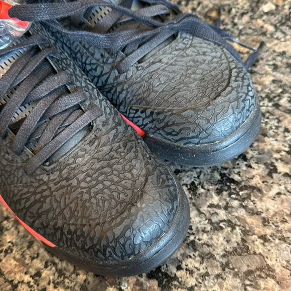 Air Jordan 3Lab5  Black and Red Sneakers EUC 10.5