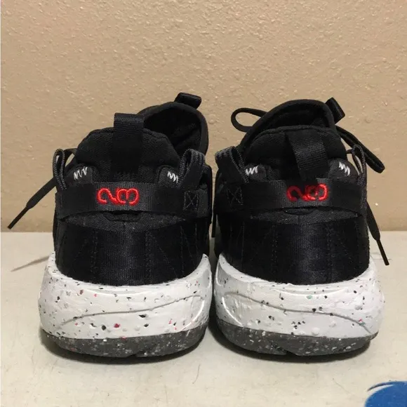 Air Jordan Crater Black Red Gray Sneakers Shoes Men’s 14 Recycled Material