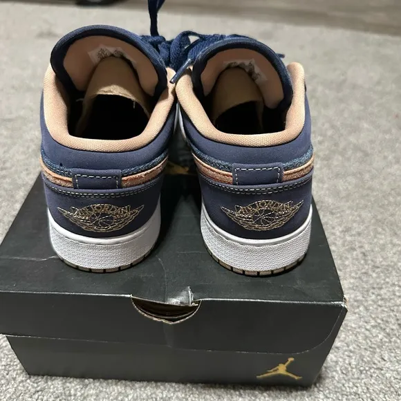 Air Jordan Navy Sneakers