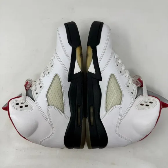 Air Jordan Retro 5 GS Fire Red Sneakers Size 6.5Y Basketball Shoes 440888-100
