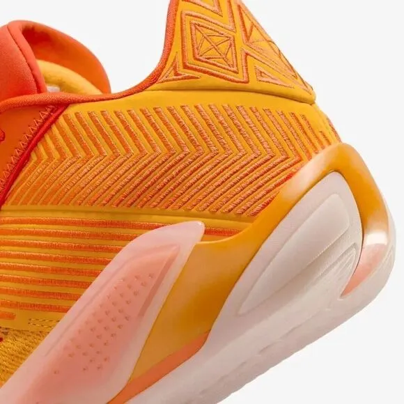 Air Jordan 38 Low FV3945-700 Sneakers Women's 8.5 Orange Basketball Shoes TF2216