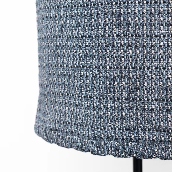 Akris Punto. Sleeveless Denim Tweed Shift Dress.