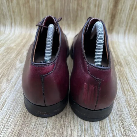 Alden 923 Men's Size 10 A/C Oxblood Leather Oxford Cap Toe Dress Shoes