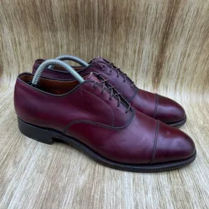 Alden 923 Men's Size 10 A/C Oxblood Leather Oxford Cap Toe Dress Shoes