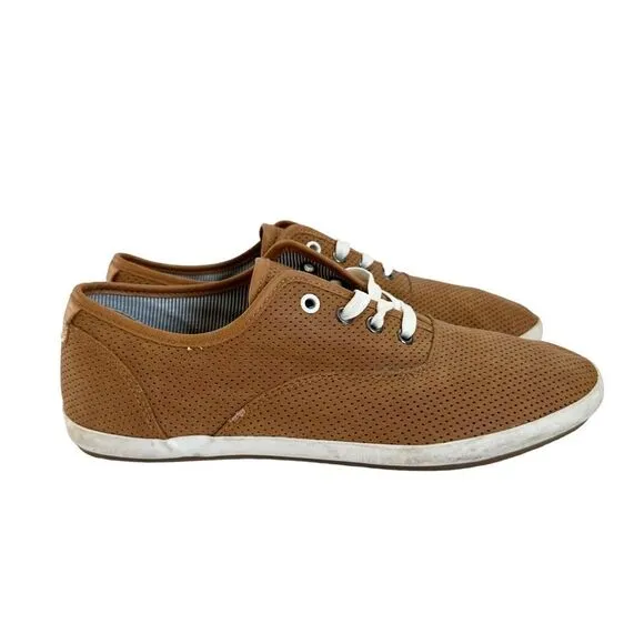 🔃Aldo Men’s Brown Lace Up Casual Sneakers