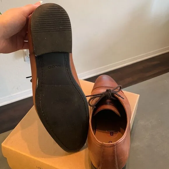 Aldo Mens Oxford Dress Shoes