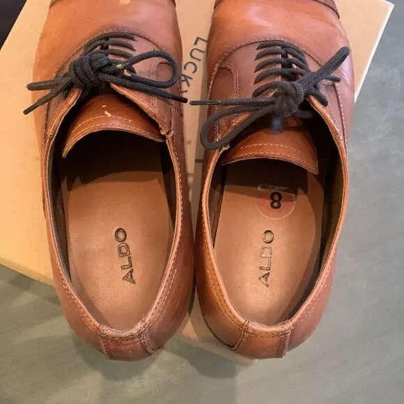 Aldo Mens Oxford Dress Shoes