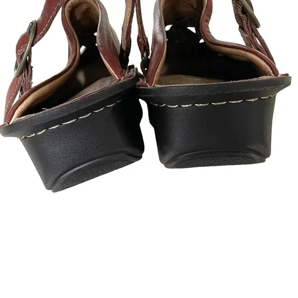 ALEGRIA by PG LITE Leather Sling Back Mule Orthopaedic Sandal Nursing Shoes 40