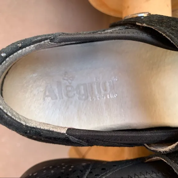 Alegria Gem Tile Me More Black Shoes