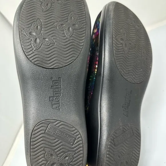 Alegria Keli Minnow Rainbow Nursing Shoes SZ 40 9.5-10