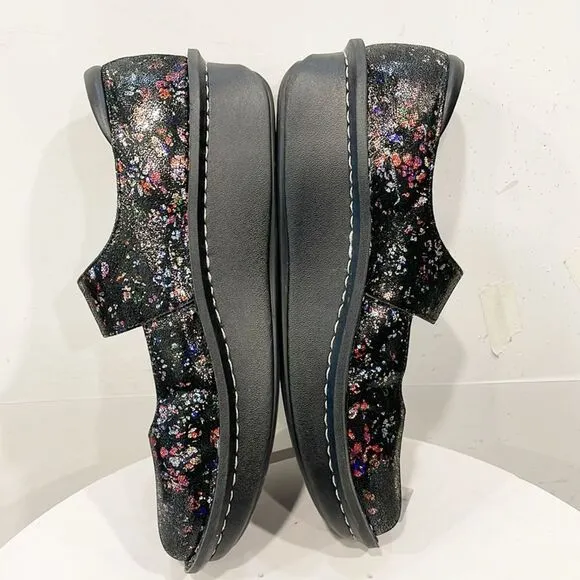 Alegria Paloma PAL-7807 Lucidity Mary Jane Leather Shoes Women 40/ 9.5-10 Multi
