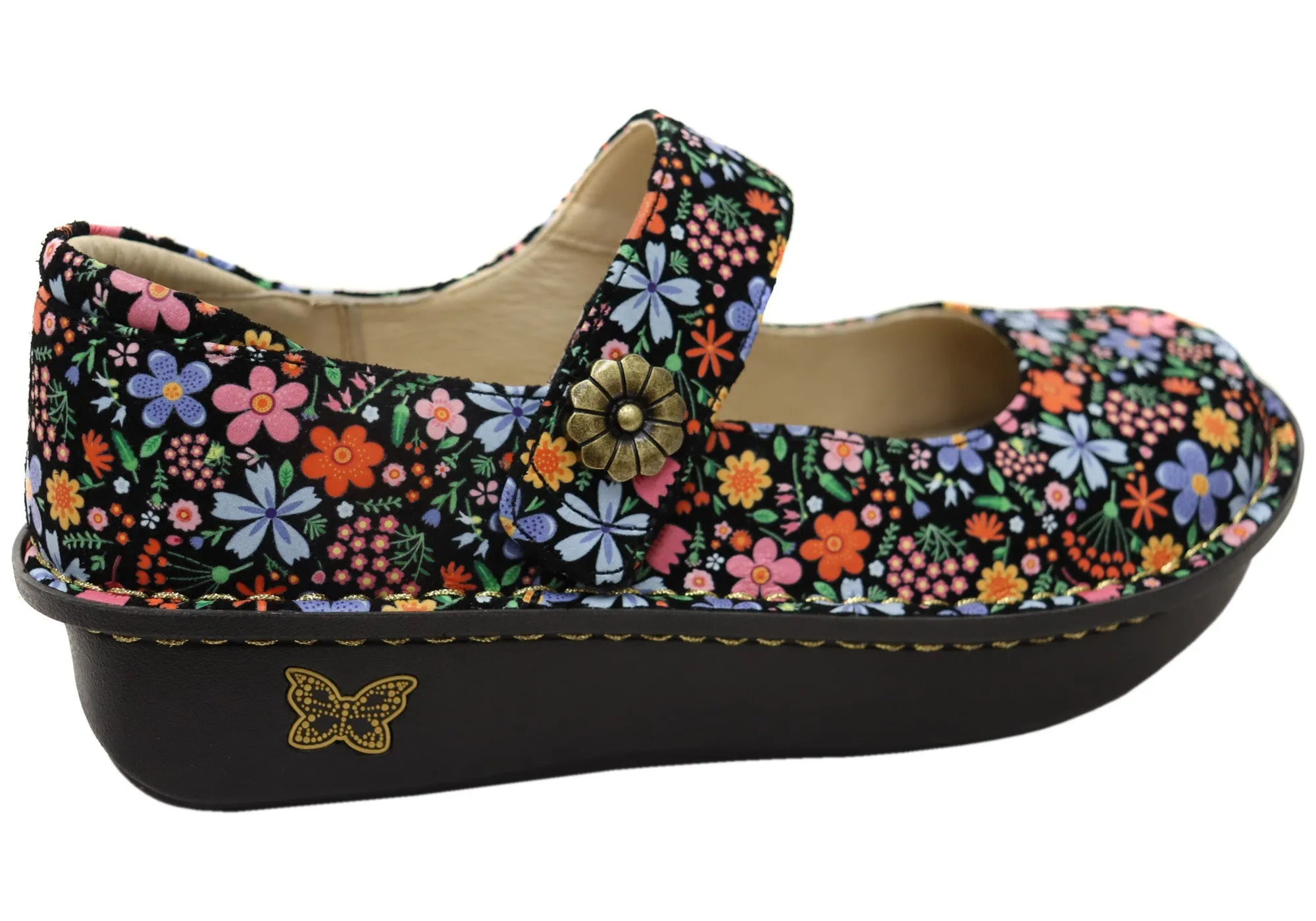 Alegria Paloma Womens Leather Mary Jane Shoes Wonder Wall