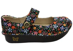 Alegria Paloma Womens Leather Mary Jane Shoes Wonder Wall