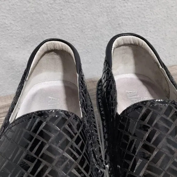 Alegria Size 39 US 9 Debra Score Black DEB-7702 Slip On Clog Nursing Shoes