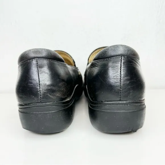Alegria Taylor Iguana Sheen Leather Loafer Clog Shoes