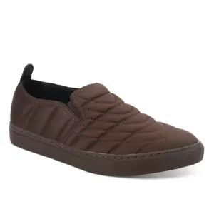 Alfani Copper Chocolate Quilted Slip-On Sneakers Size 11.5M, New in Box