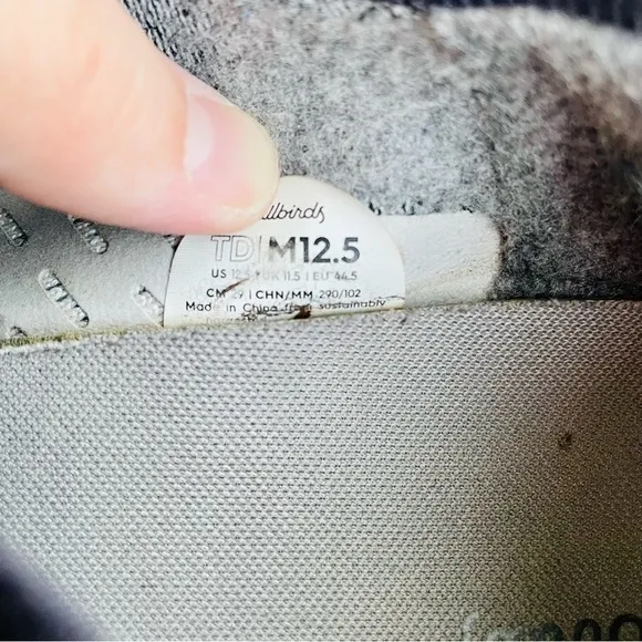 AllBirds Blue Sneakers Size 12.5