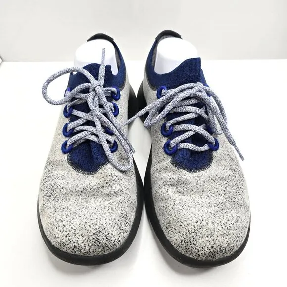 Allbirds Men's Mizzle Merino Wool Sneakers in Gray and Blue