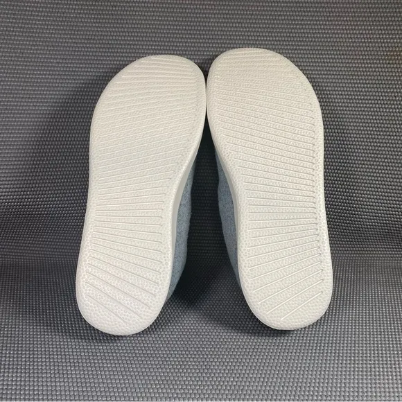 Allbirds Men’s Wool Loungers Slip-On Sneakers Size 11 Gray White