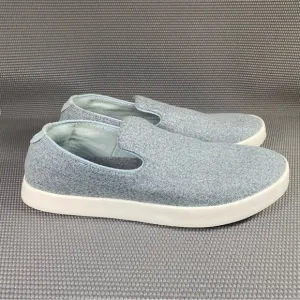 Allbirds Men’s Wool Loungers Slip-On Sneakers Size 11 Gray White
