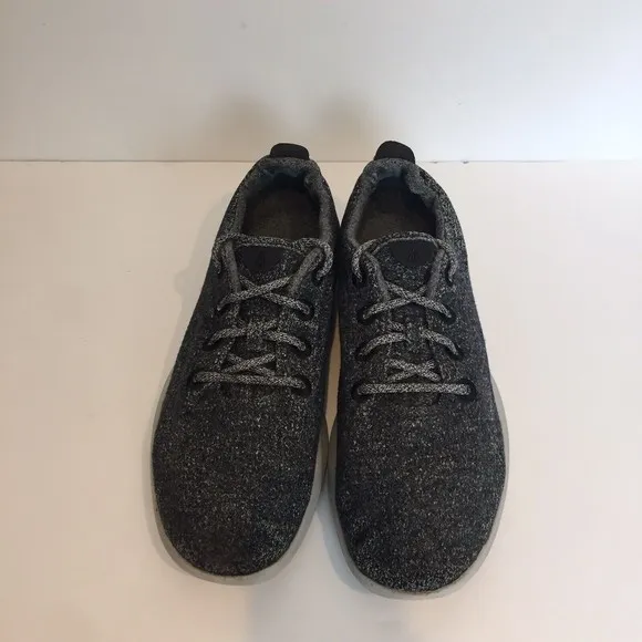 Allbirds Men’s Wool Runners Charcoal Gray Sneakers Shoes Size 12