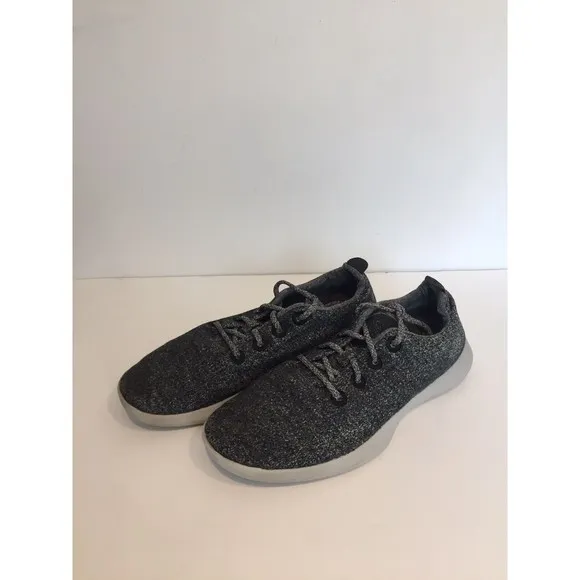 Allbirds Men’s Wool Runners Charcoal Gray Sneakers Shoes Size 12