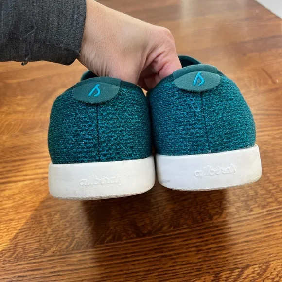 ALLBIRDS Teal Loungers Knit Slip-On Sneakers Shoes Sustainable Comfy Colorful 12