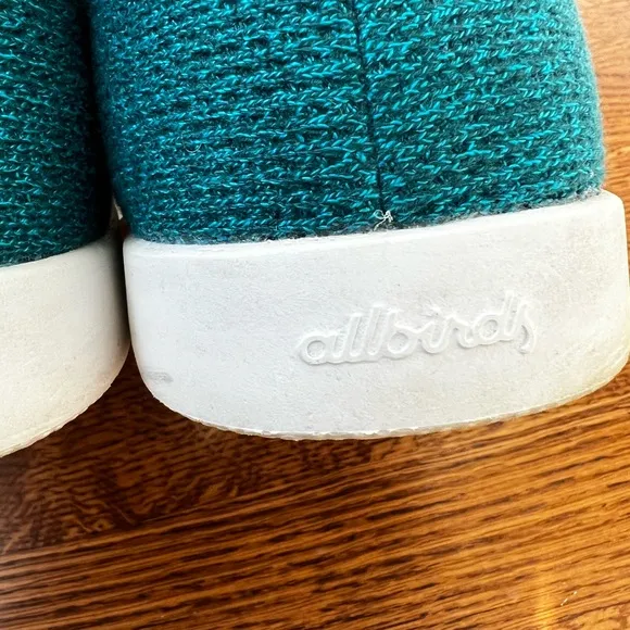 ALLBIRDS Teal Loungers Knit Slip-On Sneakers Shoes Sustainable Comfy Colorful 12