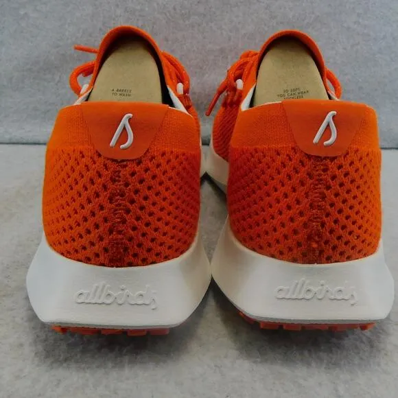 AllBirds Tree Flyer TF Running Shoes Orange Color Sneakers Size 14 - New