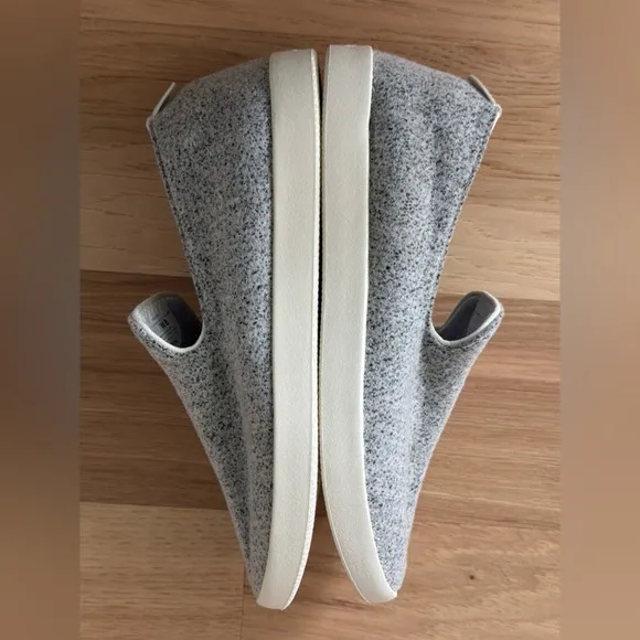 Allbirds Women's Wool slip-on Loungers heather gray size 8W
